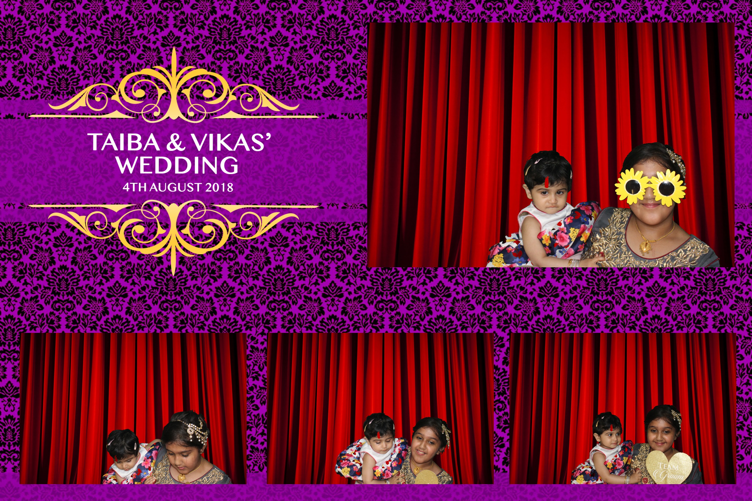 Taiba & Vikas | View more photos from the event at images.mobile-photo-booth.com/u/MobilePhotoBoothUK/Taiba-Vikas